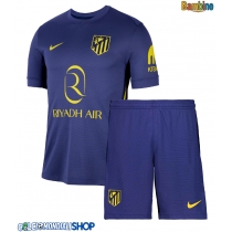 Maglie da calcio Atletico Madrid Conor Gallagher #4 Seconda Maglia Bambino 2025-26 Manica Corta (+ Pantaloni corti)